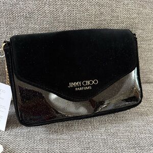 Jimmy Choo Parfums Small Evening Black Crossbody Bag New Authentic